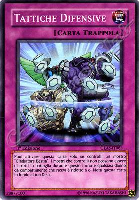 GLAS-IT083 Tattiche Difensive super rara 1a Edizione (IT) -NEAR MINT-