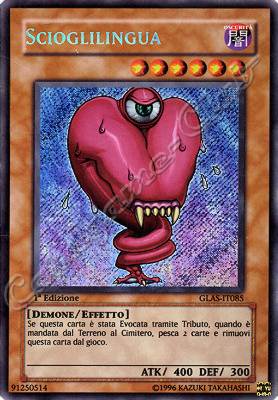 GLAS-IT085 Scioglilingua rara segreta 1a Edizione (IT) -NEAR MINT-