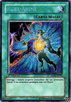 GLAS-IT092 Ruba-Anime rara segreta 1a Edizione (IT)  -PLAYED-