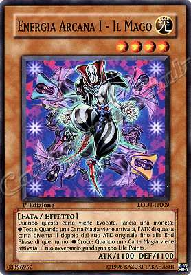 LODT-IT009 Energia Arcana I-Il Mago comune 1a Edizione (IT)  -PLAYED-
