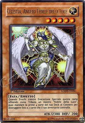 LODT-IT024 Celestia, Angelo Fedele della Luce ultra rara 1a Edizione (IT) -GOOD-