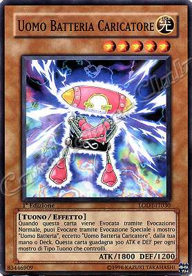 LODT-IT030 Uomo Batteria Caricatore comune 1a Edizione (IT) -NEAR MINT-