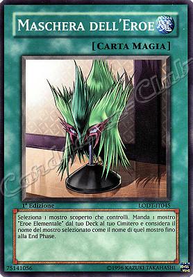 LODT-IT045 Maschera dell'Eroe comune 1a Edizione (IT) -NEAR MINT-