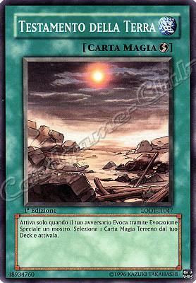 LODT-IT047 Testamento della Terra comune 1a Edizione (IT) -NEAR MINT-