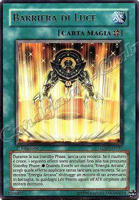 LODT-IT051 Barriera di Luce rara 1a Edizione (IT) -NEAR MINT-