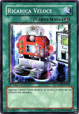 LODT-IT055 Ricarica Veloce comune 1a Edizione (IT) -NEAR MINT-