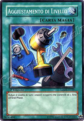 LODT-IT059 Aggiustamento di Livello comune 1a Edizione (IT) -NEAR MINT-