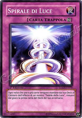 LODT-IT070 Spirale di Luce comune 1a Edizione (IT) -NEAR MINT-