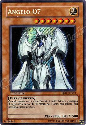 LODT-IT092 Angelo 07 rara segreta 1a Edizione (IT) -NEAR MINT-