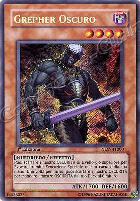 PTDN-IT000 Grepher Oscuro rara segreta 1a Edizione (IT)  -PLAYED-