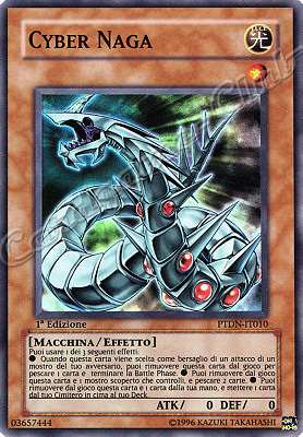 PTDN-IT010 Cyber Naga super rara 1a Edizione (IT) -NEAR MINT-
