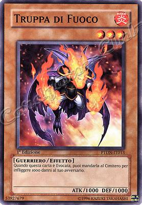 PTDN-IT013 Truppa di Fuoco comune 1a Edizione (IT) -NEAR MINT-