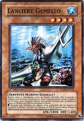 PTDN-IT025 Lanciere Gemello comune 1a Edizione (IT) -NEAR MINT-