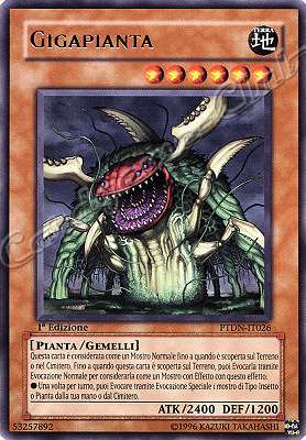 PTDN-IT026 Gigapianta rara 1a Edizione (IT) -NEAR MINT-