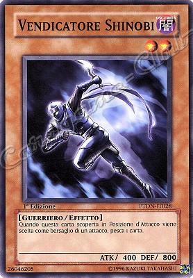 PTDN-IT028 Vendicatore Shinobi comune 1a Edizione (IT) -NEAR MINT-