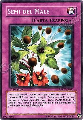 PTDN-IT065 Semi del Male comune 1a Edizione (IT) -NEAR MINT-