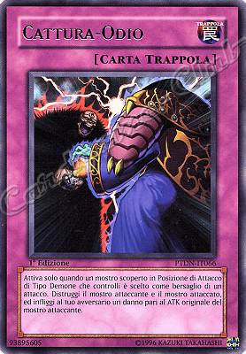 PTDN-IT066 Cattura-Odio rara 1a Edizione (IT)  -PLAYED-