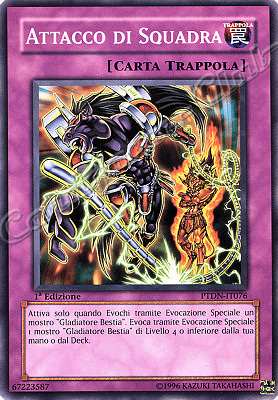 PTDN-IT076 Attacco di Squadra comune 1a Edizione (IT) -NEAR MINT-