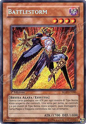 RGBT-IT000 Battlestorm rara segreta 1a Edizione (IT) -NEAR MINT-