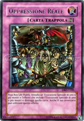 DB2-IT200 Oppressione Reale rara (IT) -NEAR MINT-