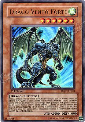 RGBT-IT003 Drago Vento Forte ultra rara 1a Edizione (IT) -NEAR MINT-