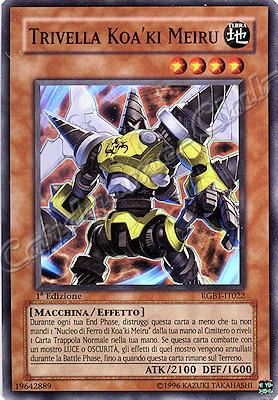 RGBT-IT022 Trivella Koa'ki Meiru super rara 1a Edizione (IT) -NEAR MINT-