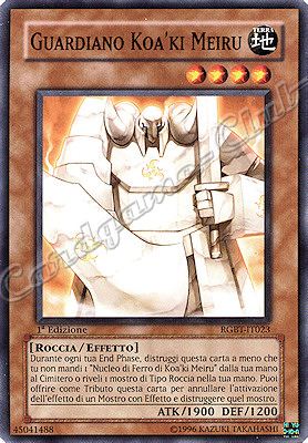RGBT-IT023 Guardiano Koa'ki Meiru comune 1a Edizione (IT) -NEAR MINT-
