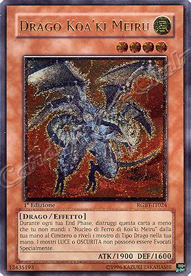 RGBT-IT024 Drago Koa'ki Meiru rara ultimate 1a Edizione (IT) -NEAR MINT-