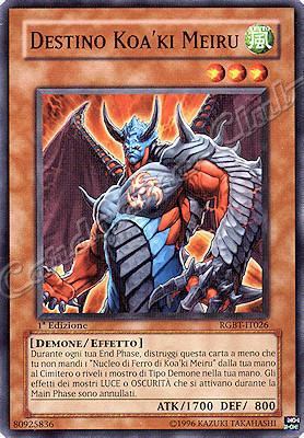 RGBT-IT026 Destino Koa'ki Meiru comune 1a Edizione (IT) -NEAR MINT-