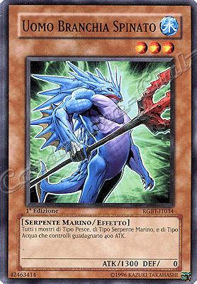 RGBT-IT034 Uomo Branchia Spinato comune 1a Edizione (IT) -NEAR MINT-
