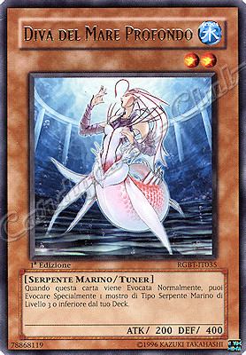 RGBT-IT035 Diva del Mare Profondo rara 1a Edizione (IT) -NEAR MINT-