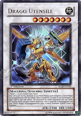 RGBT-IT042 Drago Utensile ultra rara 1a Edizione (IT) -NEAR MINT-