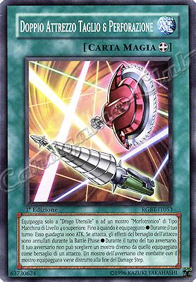 RGBT-IT053 Doppio Attrezzo Taglio & Perforazione comune 1a Edizione (IT) -NEAR MINT-