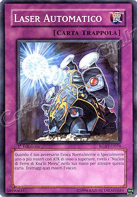 RGBT-IT074 Laser Automatico comune 1a Edizione (IT) -NEAR MINT-