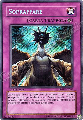RGBT-IT088 Sopraffare rara segreta 1a Edizione (IT) -NEAR MINT-