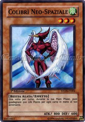 STON-IT004 Colibri' Neo-Spaziale super rara 1a Edizione (IT) -NEAR MINT-