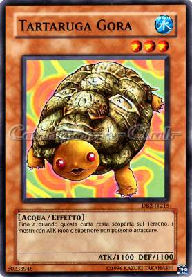 DB2-IT215 Tartaruga Gora comune (IT) -NEAR MINT-