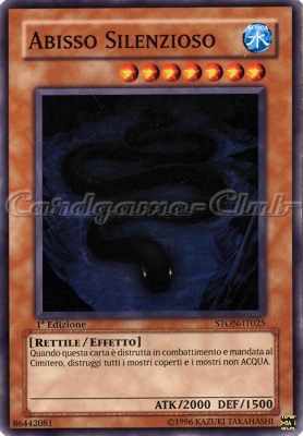 STON-IT025 Abisso Silenzioso comune 1a Edizione (IT) -NEAR MINT-