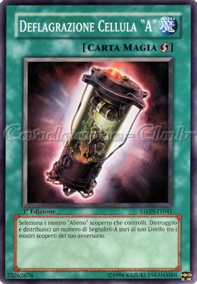 STON-IT041 Deflagrazione Cellula "A" comune 1a Edizione (IT) -NEAR MINT-