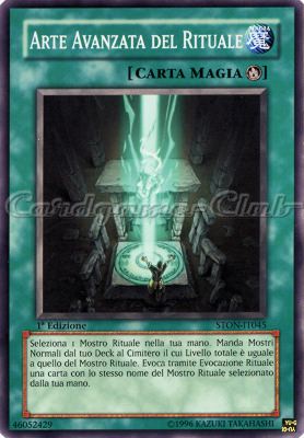 STON-IT045 Arte Avanzata del Rituale comune 1a Edizione (IT) -NEAR MINT-