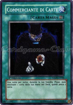 STON-IT046 Commerciante di Carte super rara 1a Edizione (IT) -NEAR MINT-