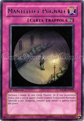 STON-IT059 Mantello e Pugnale rara 1a Edizione (IT) -NEAR MINT-