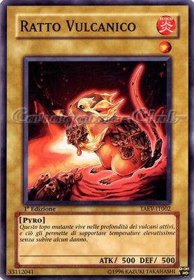 TAEV-IT002 Ratto Vulcanico comune 1a Edizione (IT) -NEAR MINT-