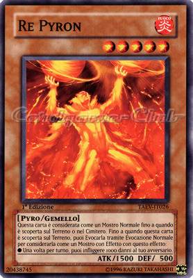 TAEV-IT026 Re Pyron comune 1a Edizione (IT) -NEAR MINT-