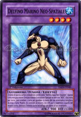 TAEV-IT040 Delfino Marino Neo-Spaziale comune 1a Edizione (IT) -NEAR MINT-