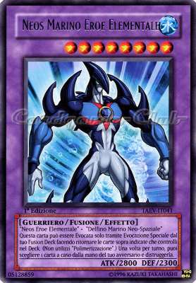 TAEV-IT041 Neos Marino Eroe Elementale rara 1a Edizione (IT) -NEAR MINT-