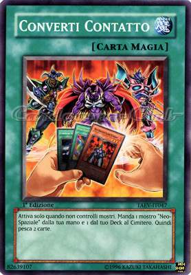 TAEV-IT047 Converti Contatto comune 1a Edizione (IT) -NEAR MINT-