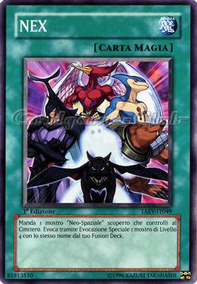 TAEV-IT049 NEX comune 1a Edizione (IT) -NEAR MINT-