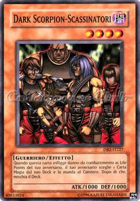 DB2-IT227 Dark Scorpion-Scassinatori comune (IT) -NEAR MINT-