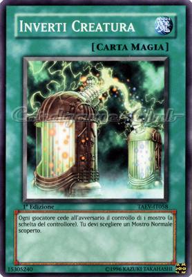 TAEV-IT058 Inverti Creatura comune 1a Edizione (IT) -NEAR MINT-